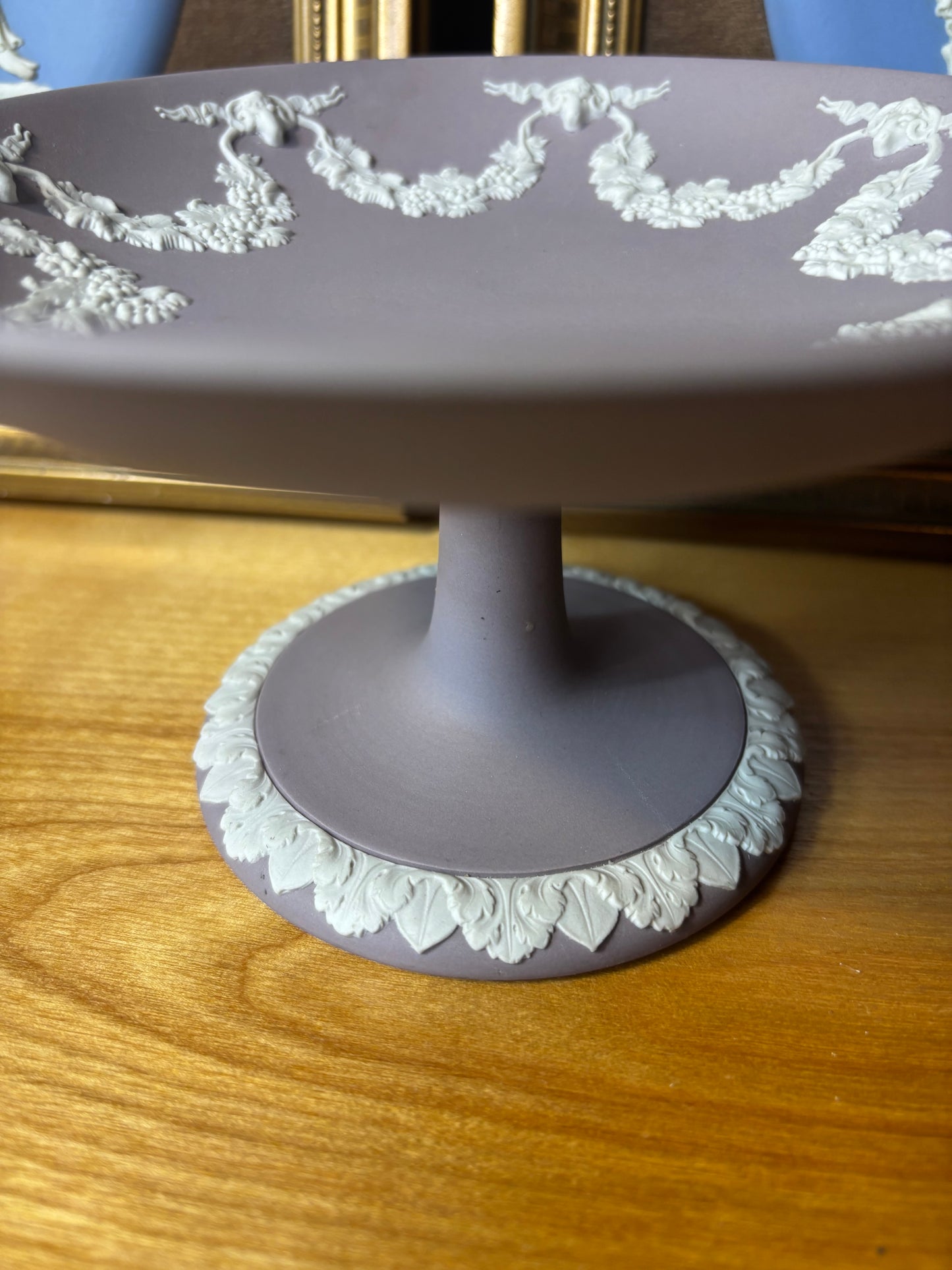 Wedgwood Jasperware Lilac compote!