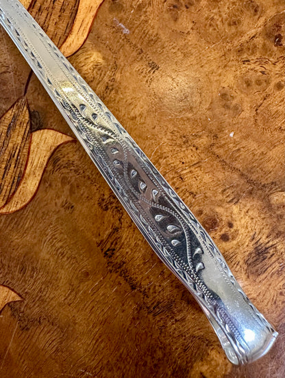 Antique Georgian Sterling Silver Sugar Tongs | Attributed to Benjamin Mountigue | London c. 1780–1784