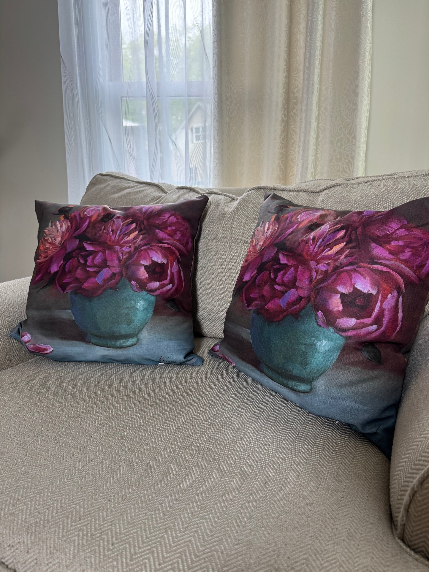 Custom made Pillow with original artwork