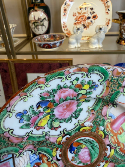 Antique Famille Rose plate! As is!