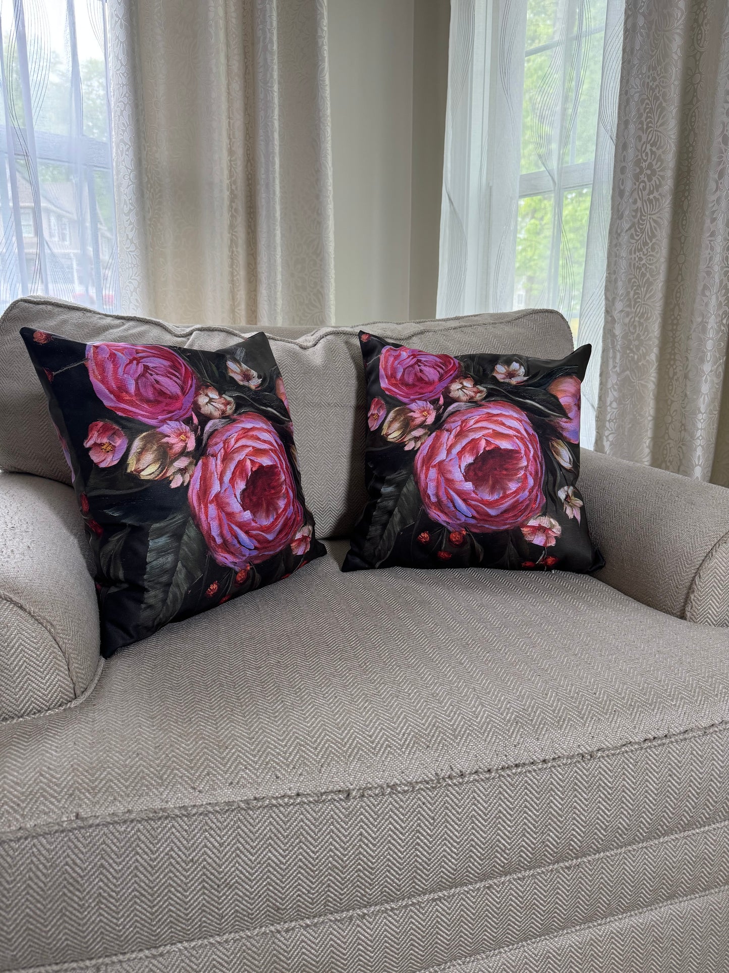 Custom made Pillow with original artwork