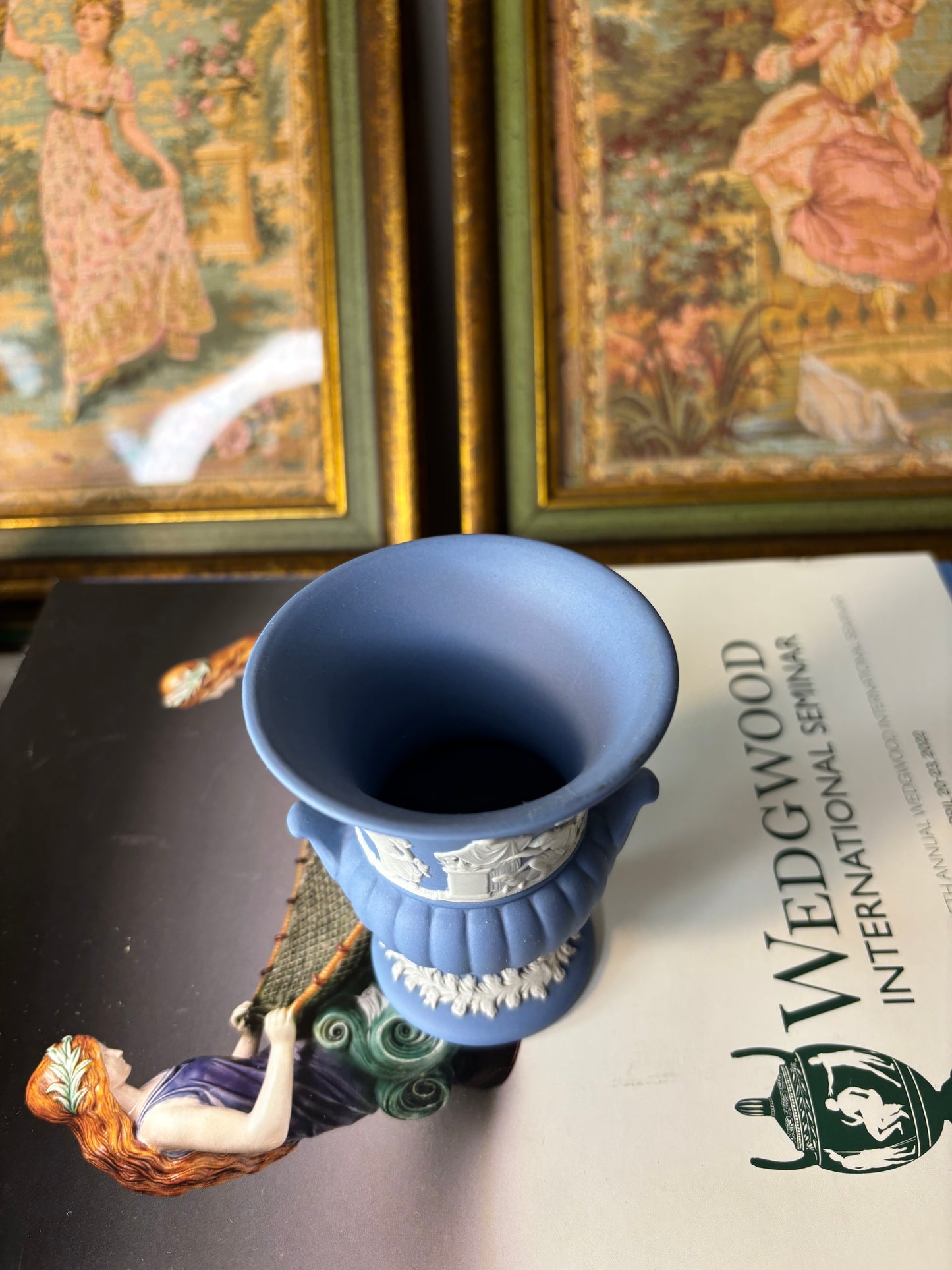 Wedgwood Jasperware urn vase!