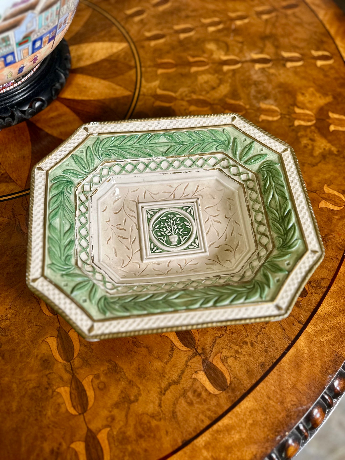 Fitz & Floyd Gregorian Collection Oval Serving Bowl, 11”