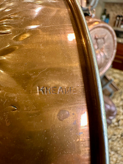 Antique German Kreamer Copper Fruit Mold | Early 20th Century