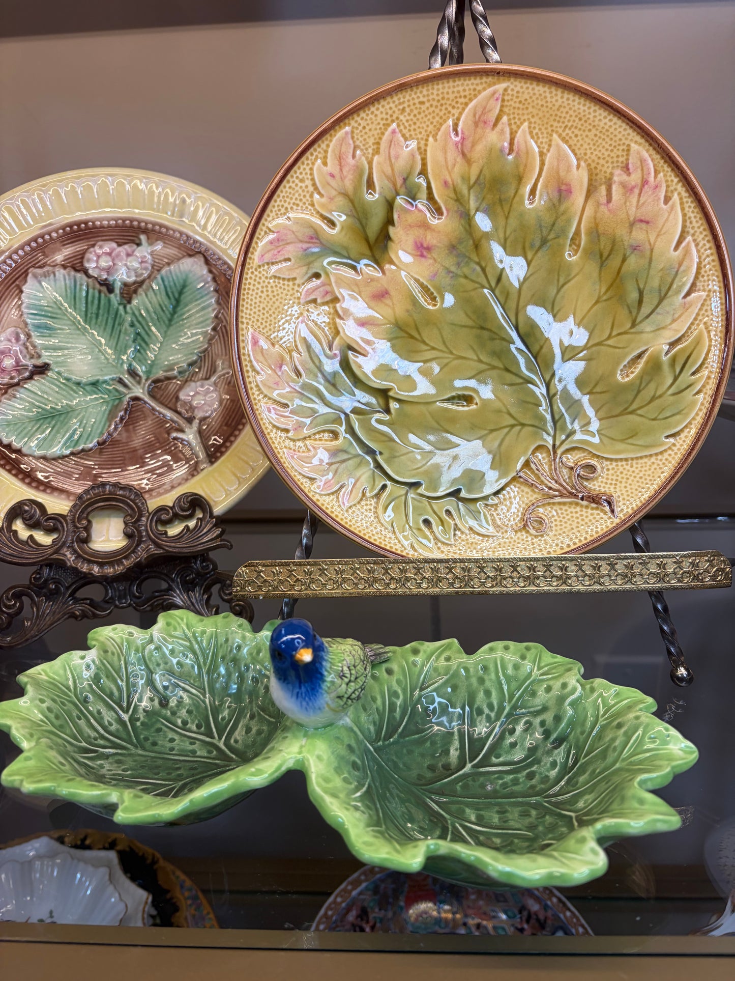 Reserved! Lovely bird trinket dish!