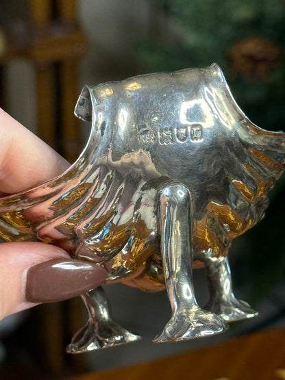 Antique Robert Frederick Fox  Sterling Silver Art Nouveau Bon Bon Dish | London 1912 | DA0842