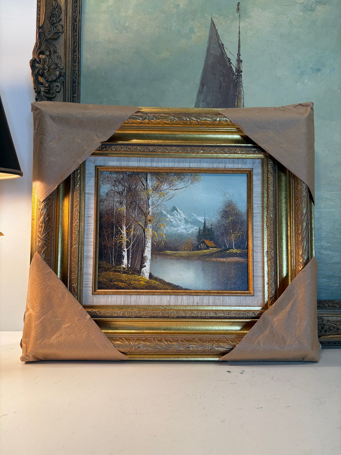 Live 9/9 Reserved for Maria Framed and signed original artwork (Wallace)