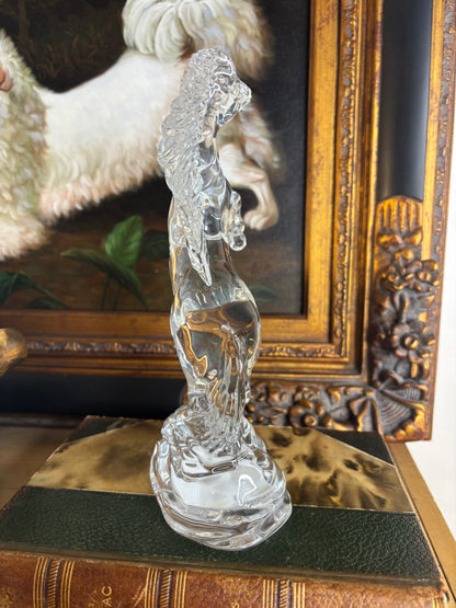 Waterford Crystal Rearing Horse in original box!