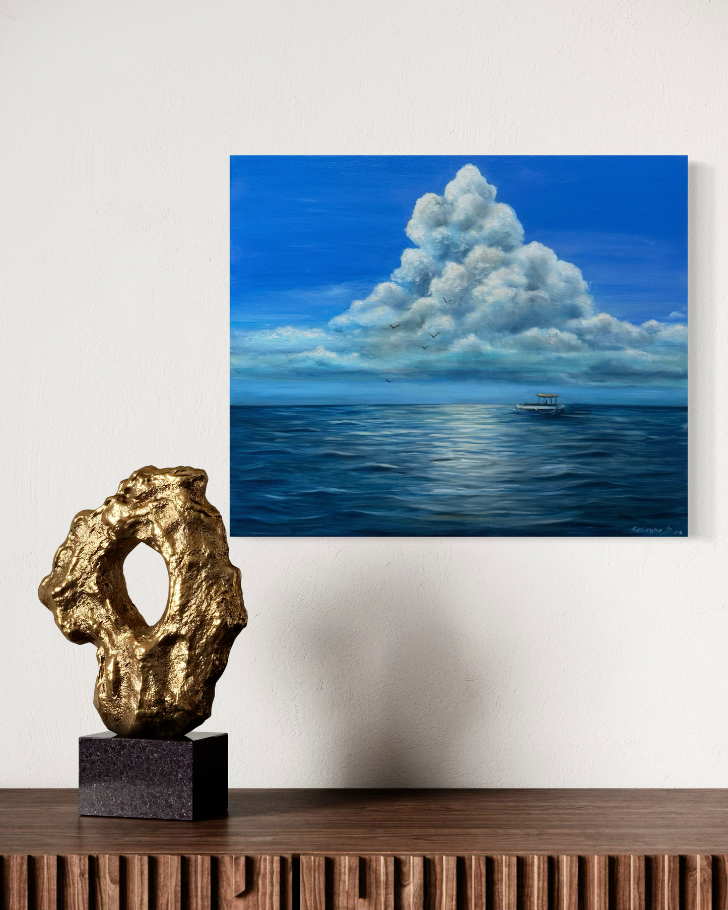 Sea lover original seascape painting 20x24”