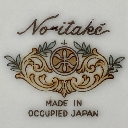 Stunning NORITAKE Occupied Japan Porcelain China oval platter with handles