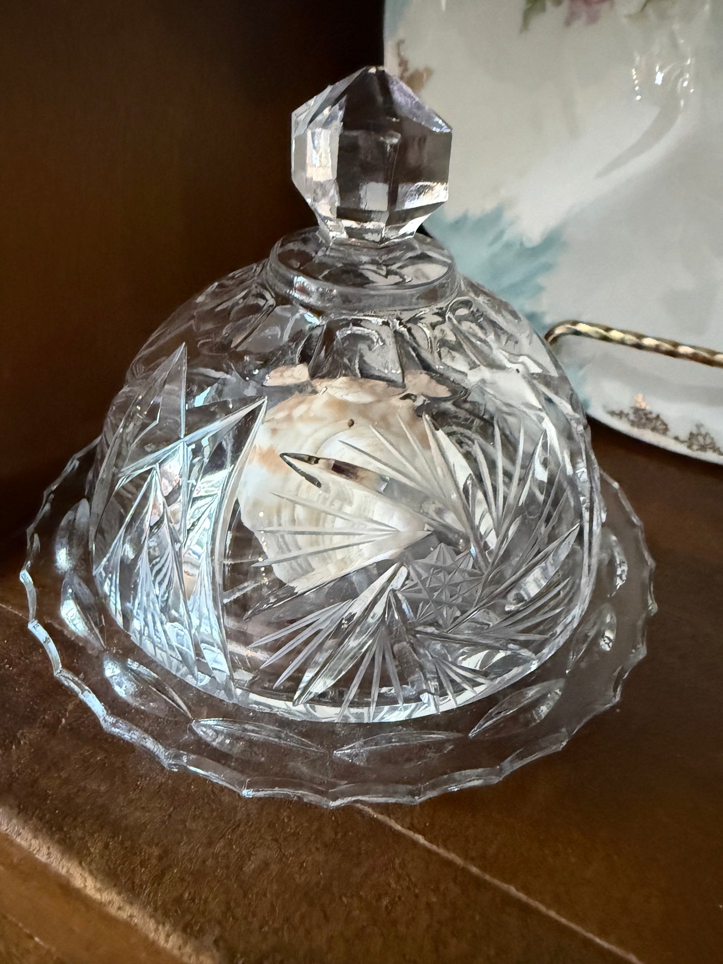 Live 5/14 for T - Darling Crystal Lidded Dish