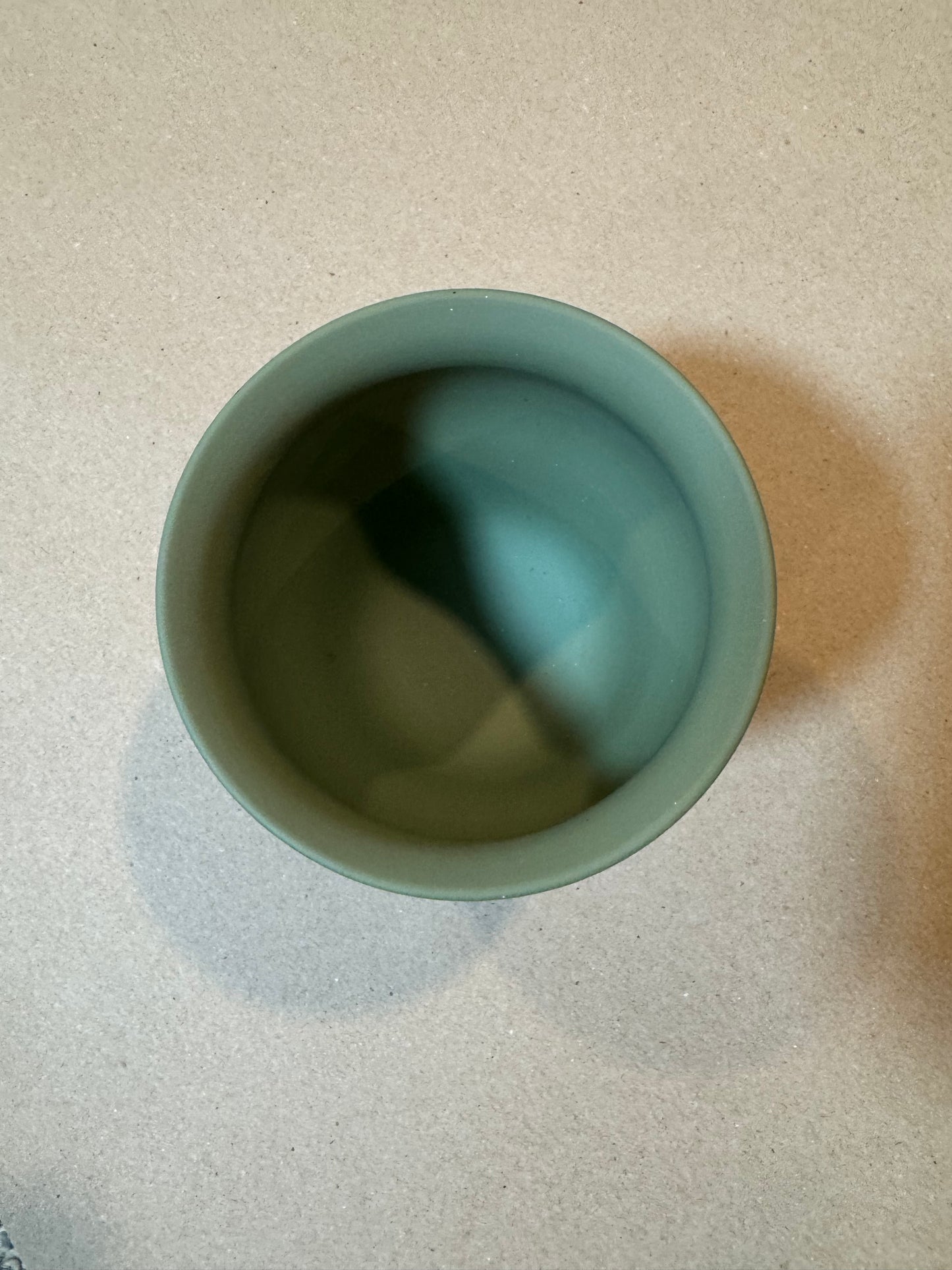 Reserved Wedgwood sage green pot