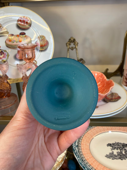 Beautiful Teal Wedgwood vase!