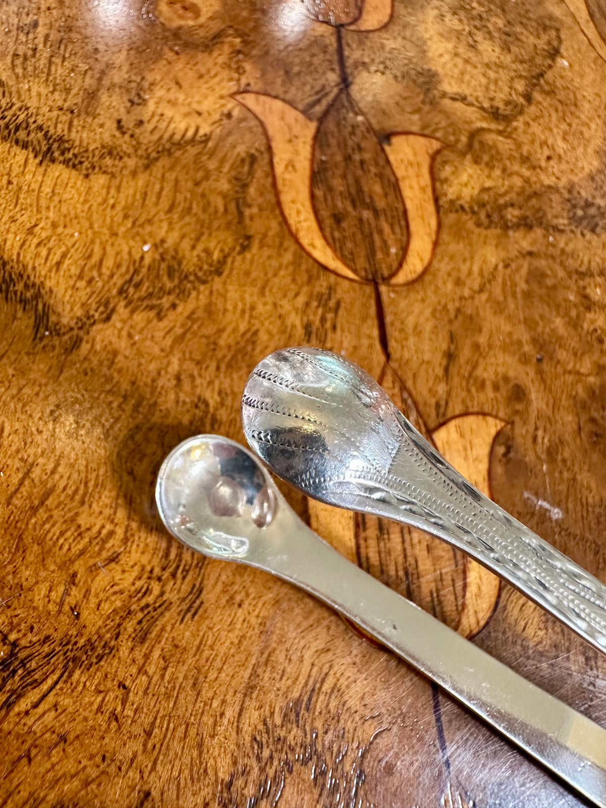 Antique Georgian Sterling Silver Sugar Tongs | Attributed to Benjamin Mountigue | London c. 1780–1784
