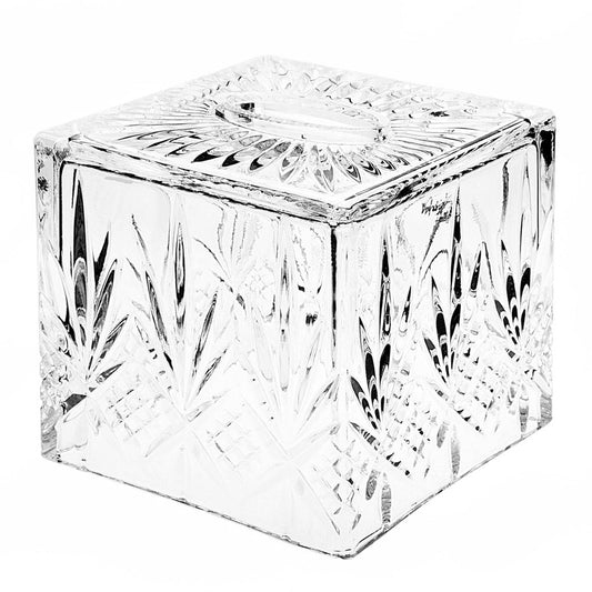 Dublin Brilliant-Cut Crystal Bowl | Timeless Clear Glass Centerpiece