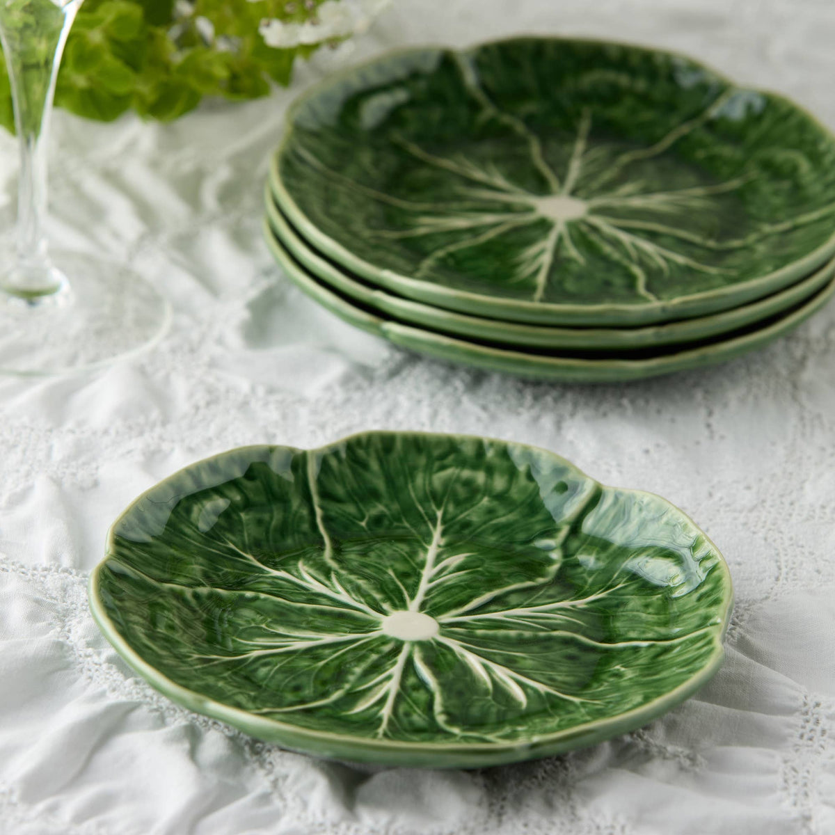 Le Jardin Cabbage 3-D Canape Plate