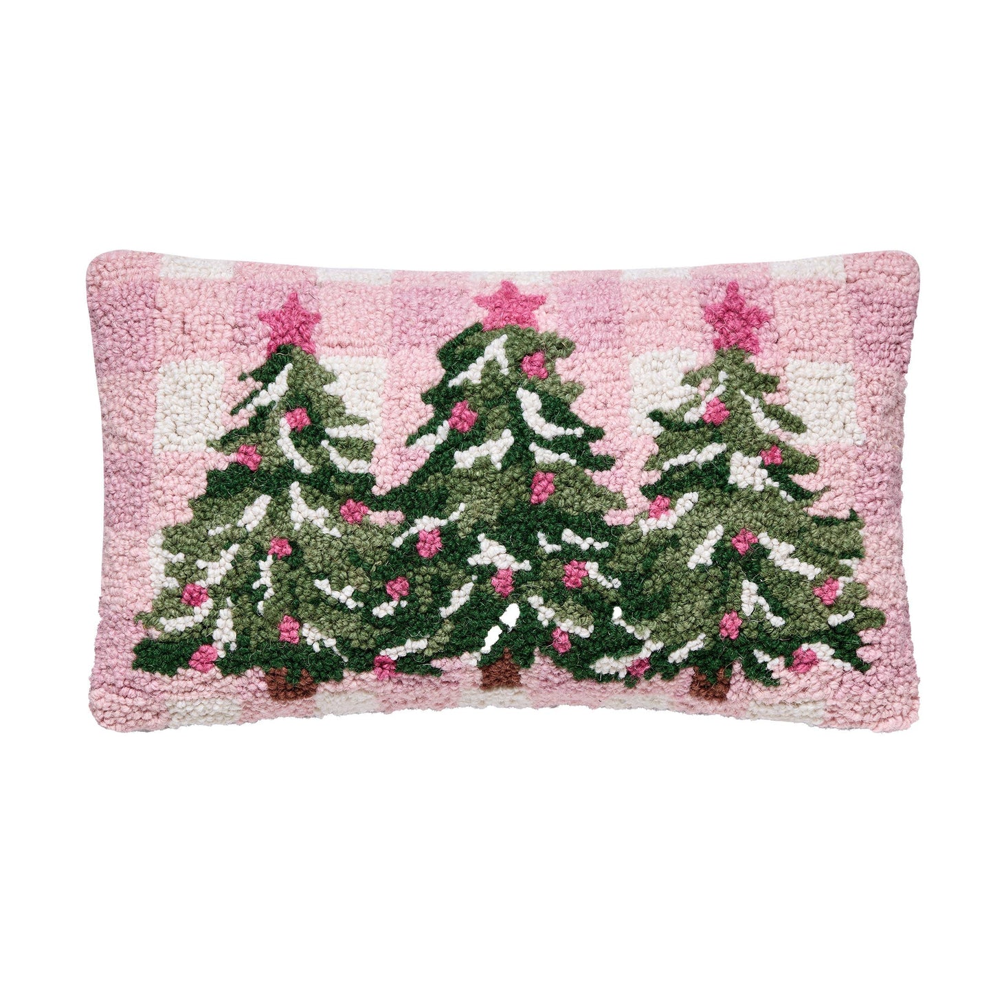 Whimsy Christmas Tree Hook Pillow