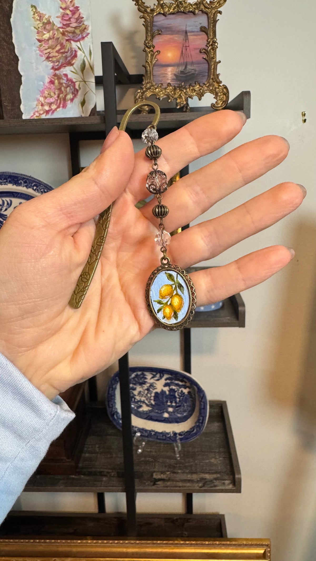 Reserved lemons bookmark