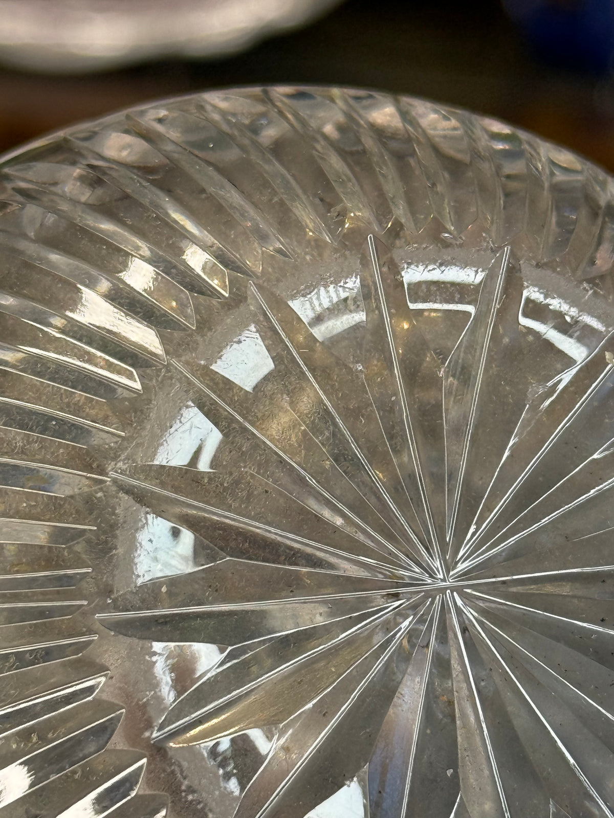 Vintage Waterford Crystal Glandore 7” Cut Crystal Vase