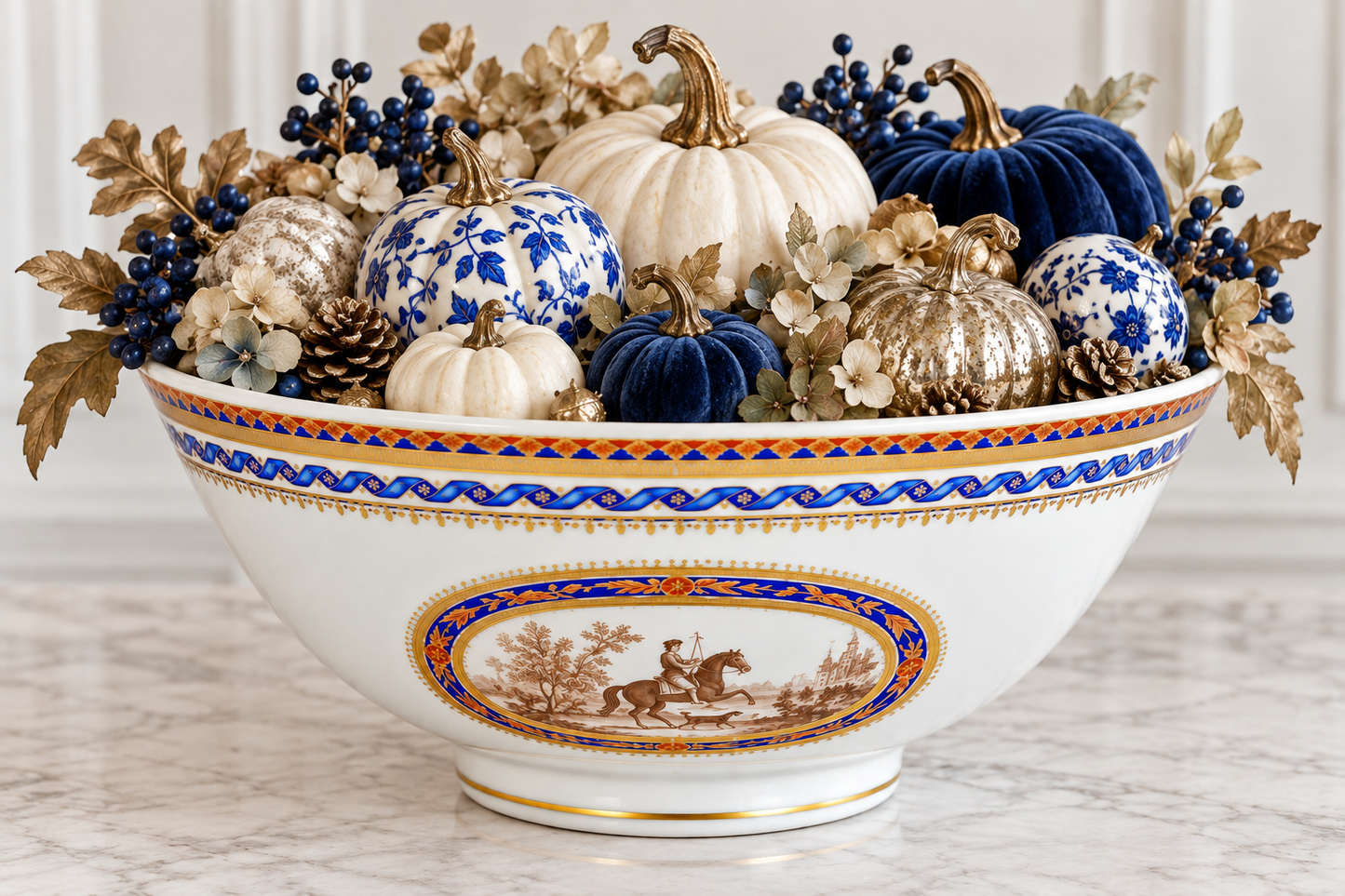 Mottahedeh × Vista Alegre Limited Edition Chinese Export Porcelain Bowl (No. 12 of 150)