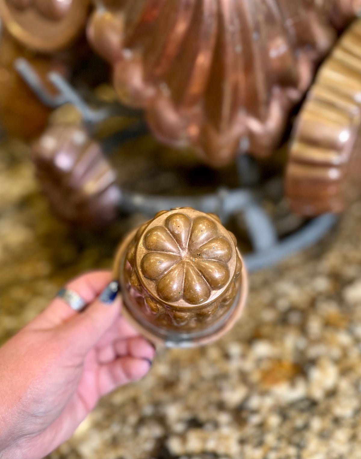 Vintage Christian Wagner West Germany Copper Mold | c. 1950s