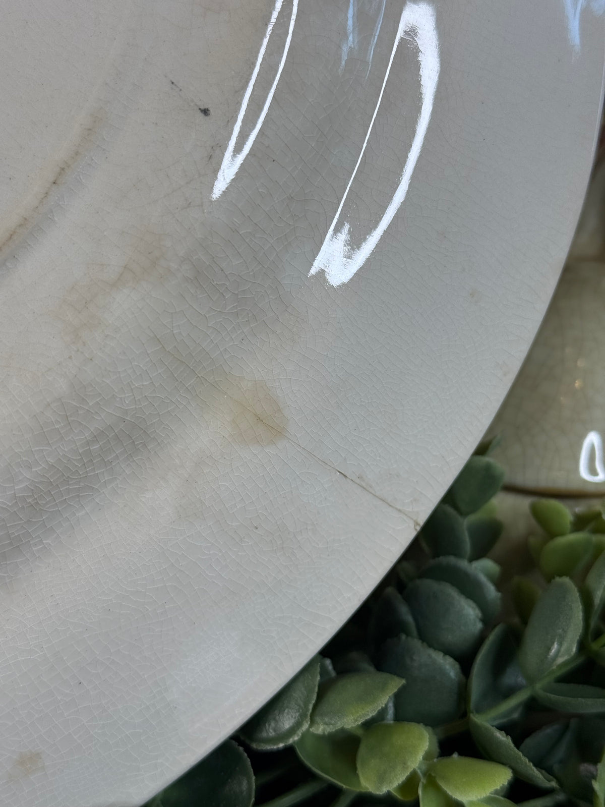 🔥ON AUCTION 🔥 Vintage Royal Staffordshire Dinnerware by Clarice Cliff | Tonquine Turkey 10 Dinner Plates & Large Platter | Thanksgiving Transferware | Made in England