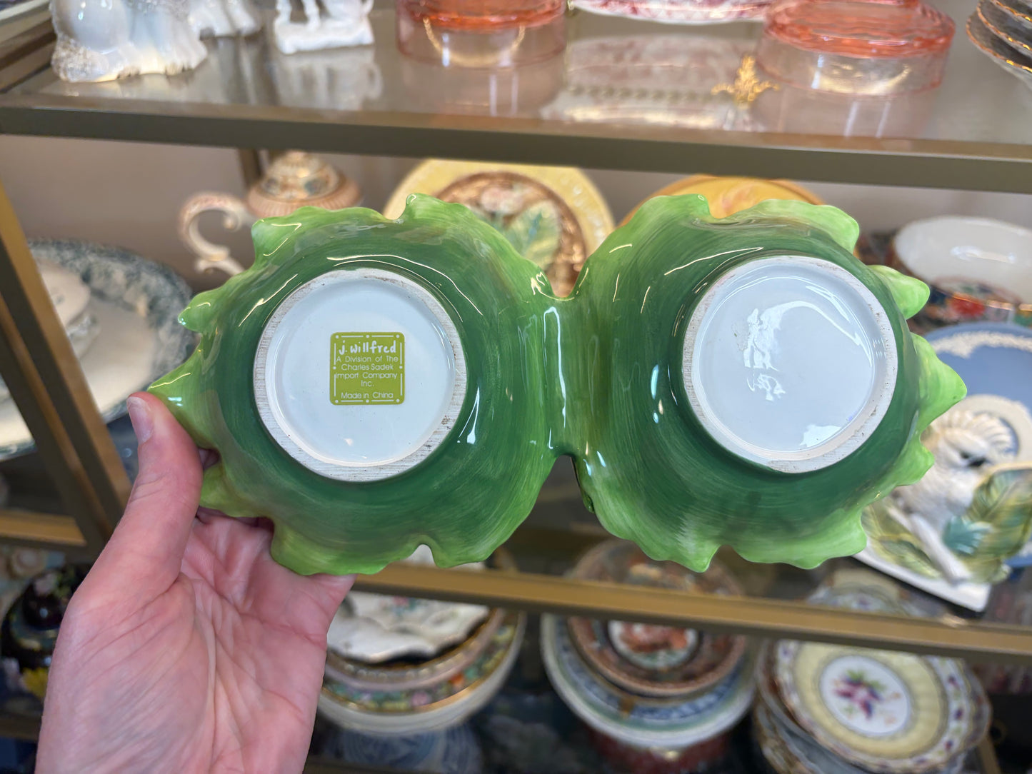 Reserved! Lovely bird trinket dish!