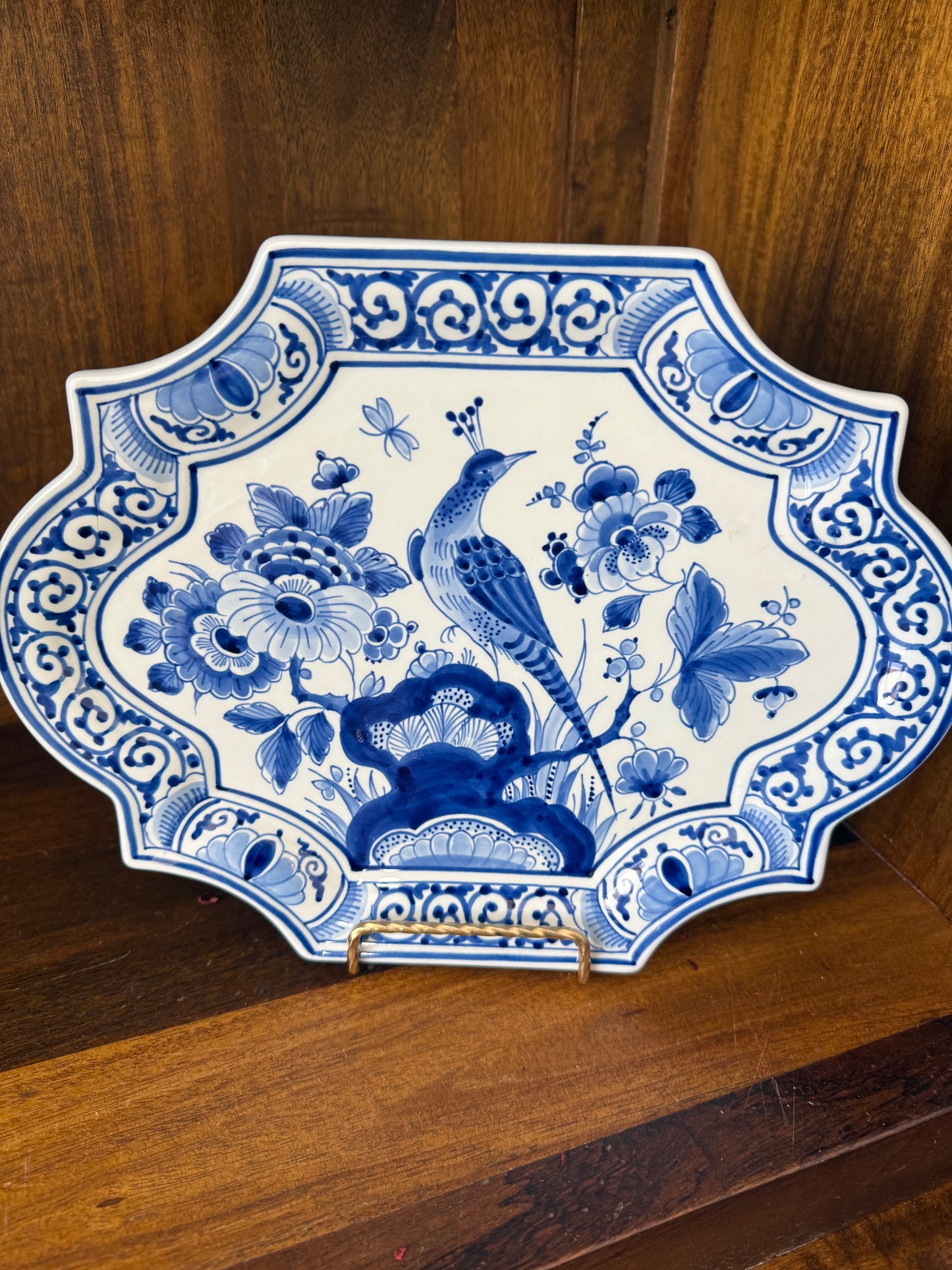 Reserved T Live 2/10 - Vintage Blue & White Platter