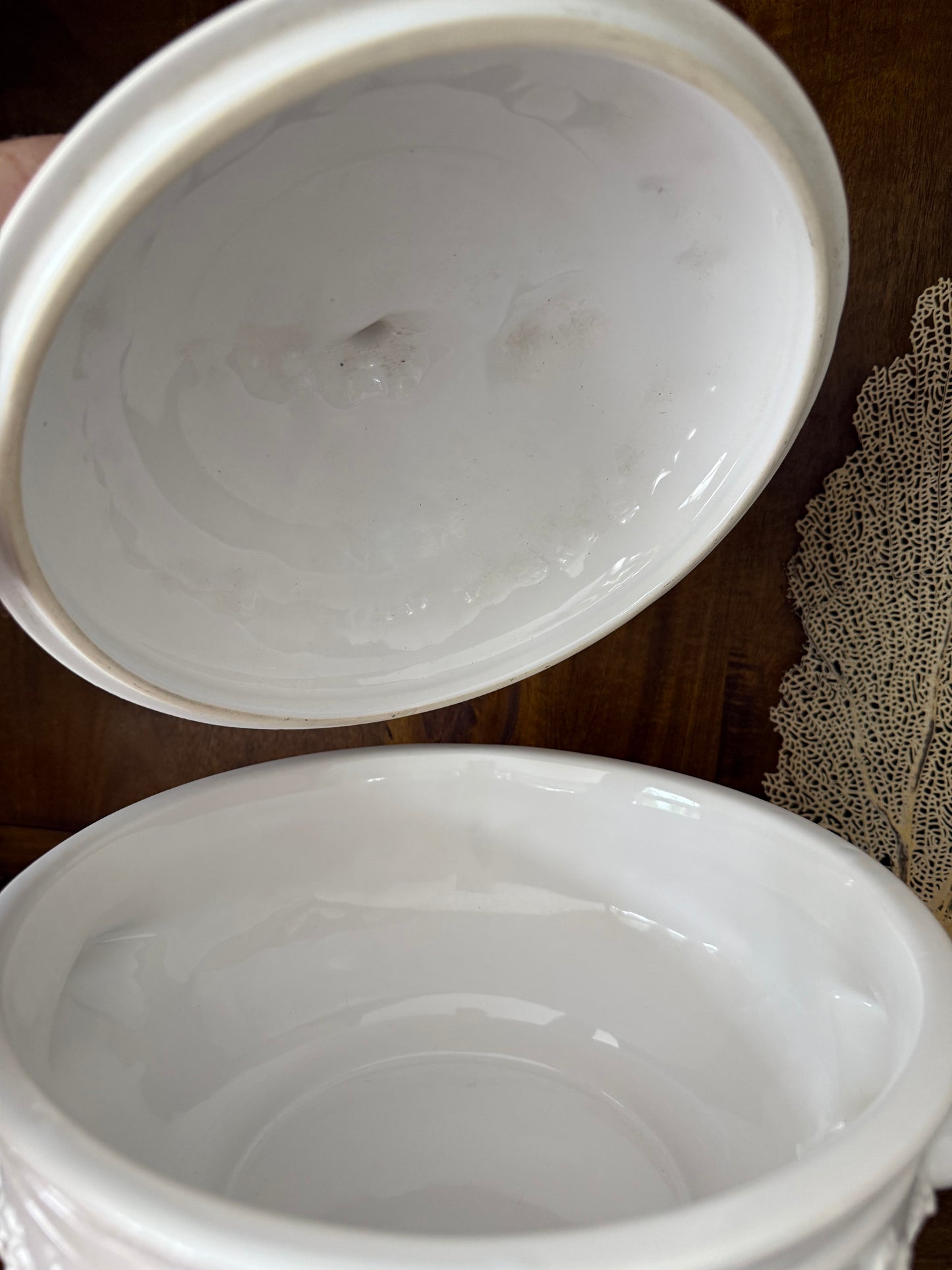 Live 6/22 for Suzette - Vintage Bird Tureen Made in Portugal