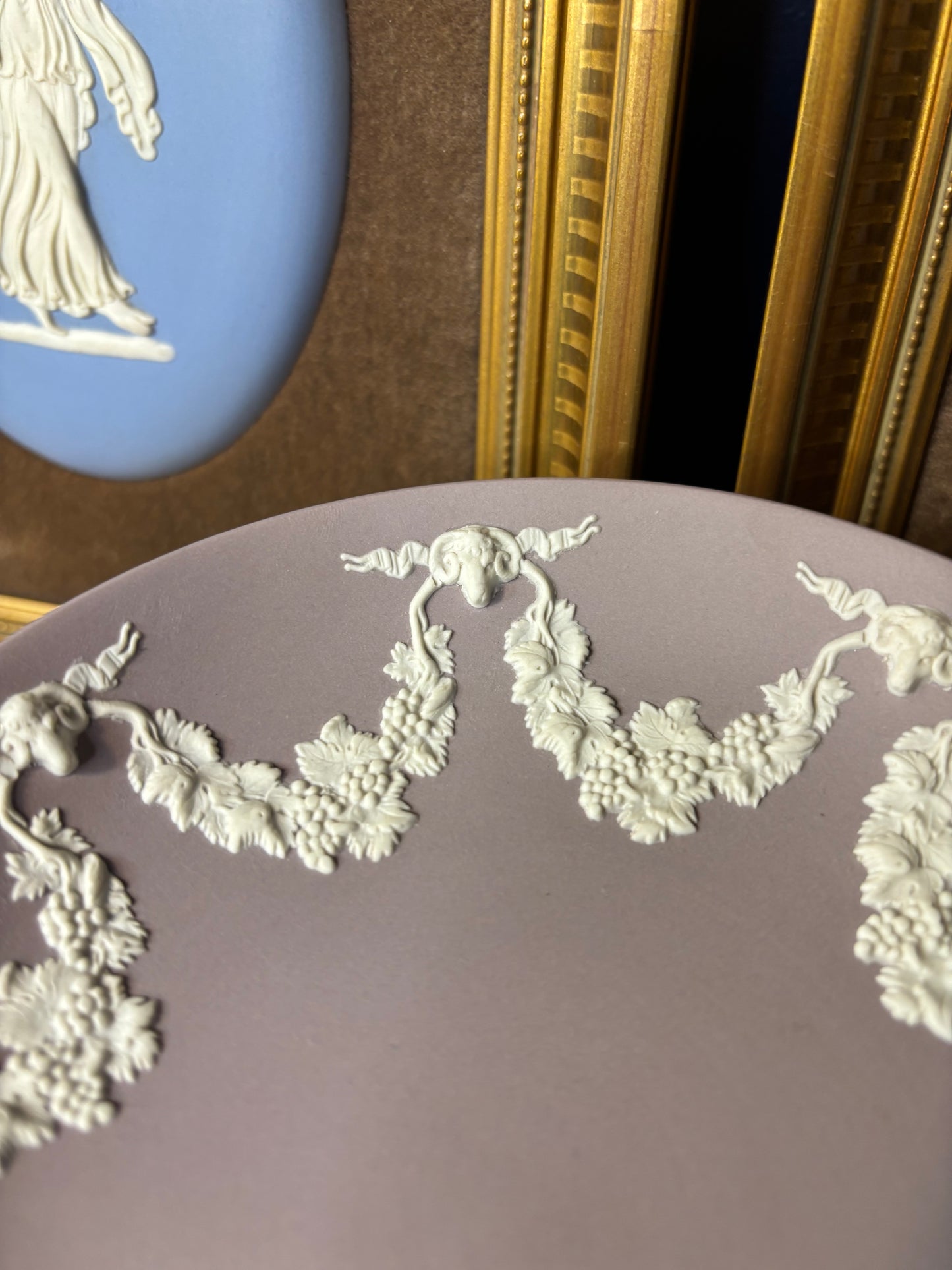 Wedgwood Jasperware Lilac compote!