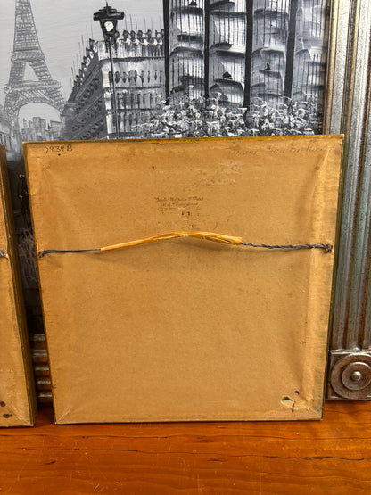 Stunning Paris Tapestries Art framed pair!