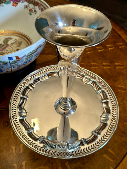 Antique Mappin & Webb Silver Plate Epergne/Table Centerpiece | London & Sheffield, 15.25”