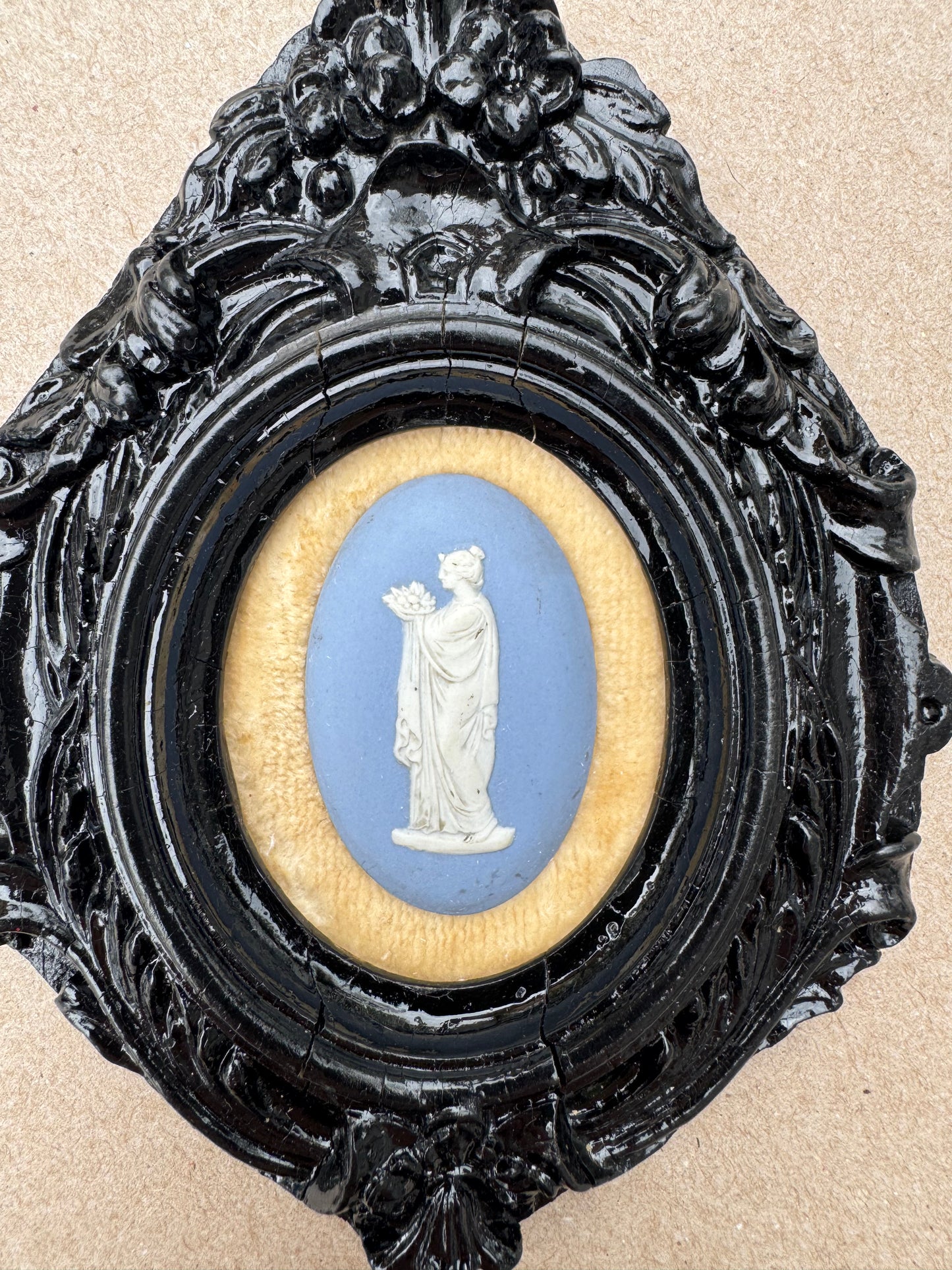 Light blue Wedgewood pendant