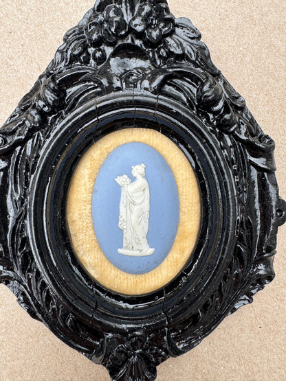 Light blue Wedgewood pendant
