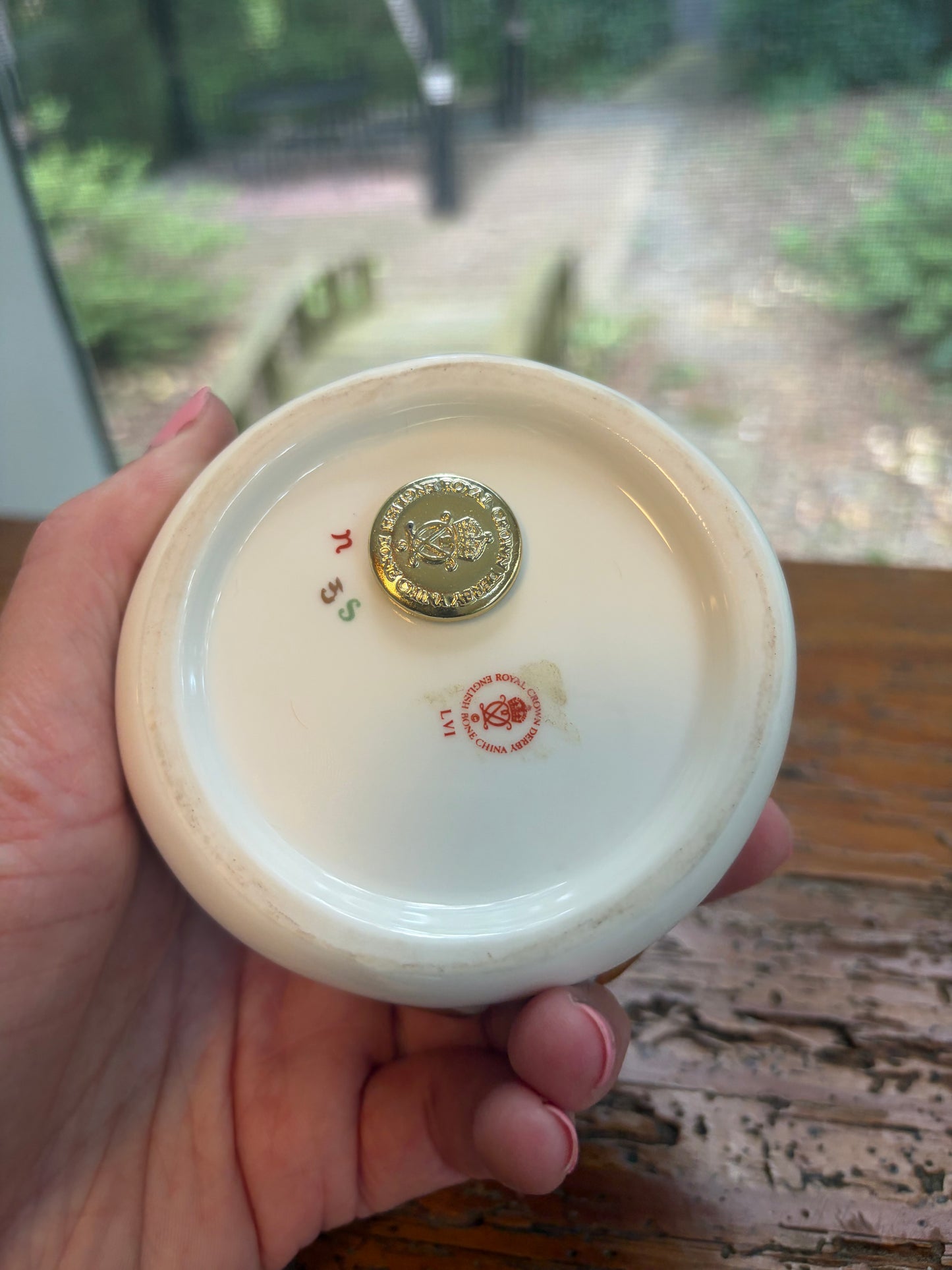 Gorgeous Royal Crown Derby Imari frog!