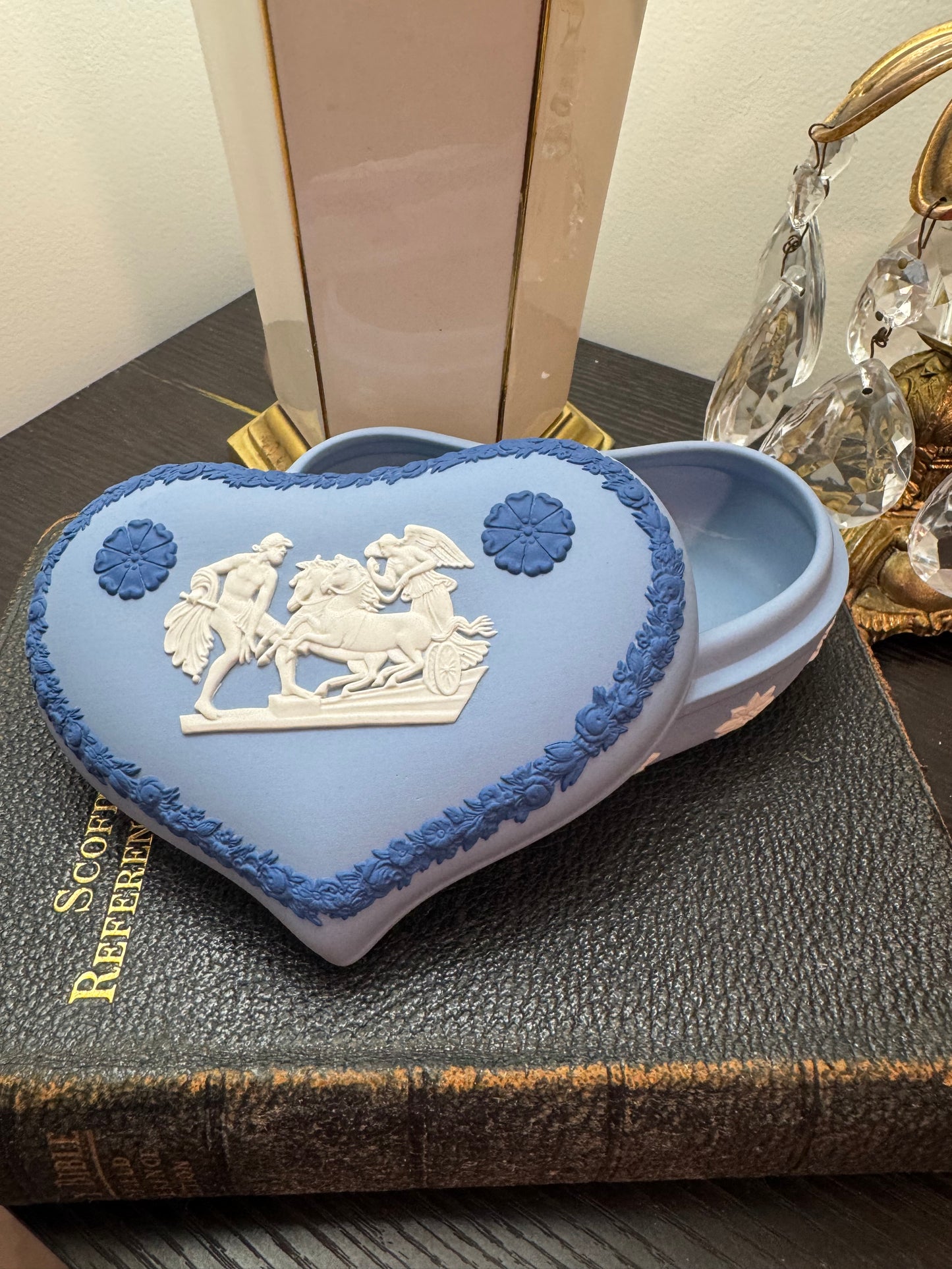 Reserved Wedgwood three color trinket box