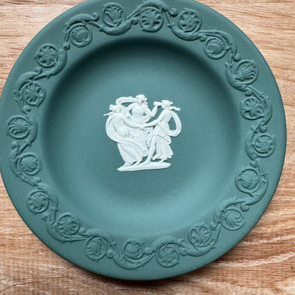 Wedgewood teal small plate 4.5”