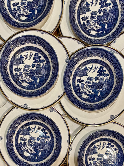 Gorgeous set of 6 vintage designer Royal Doulton England fine bone china (3 sets of 6 / 18 total  available) in "Princeton"