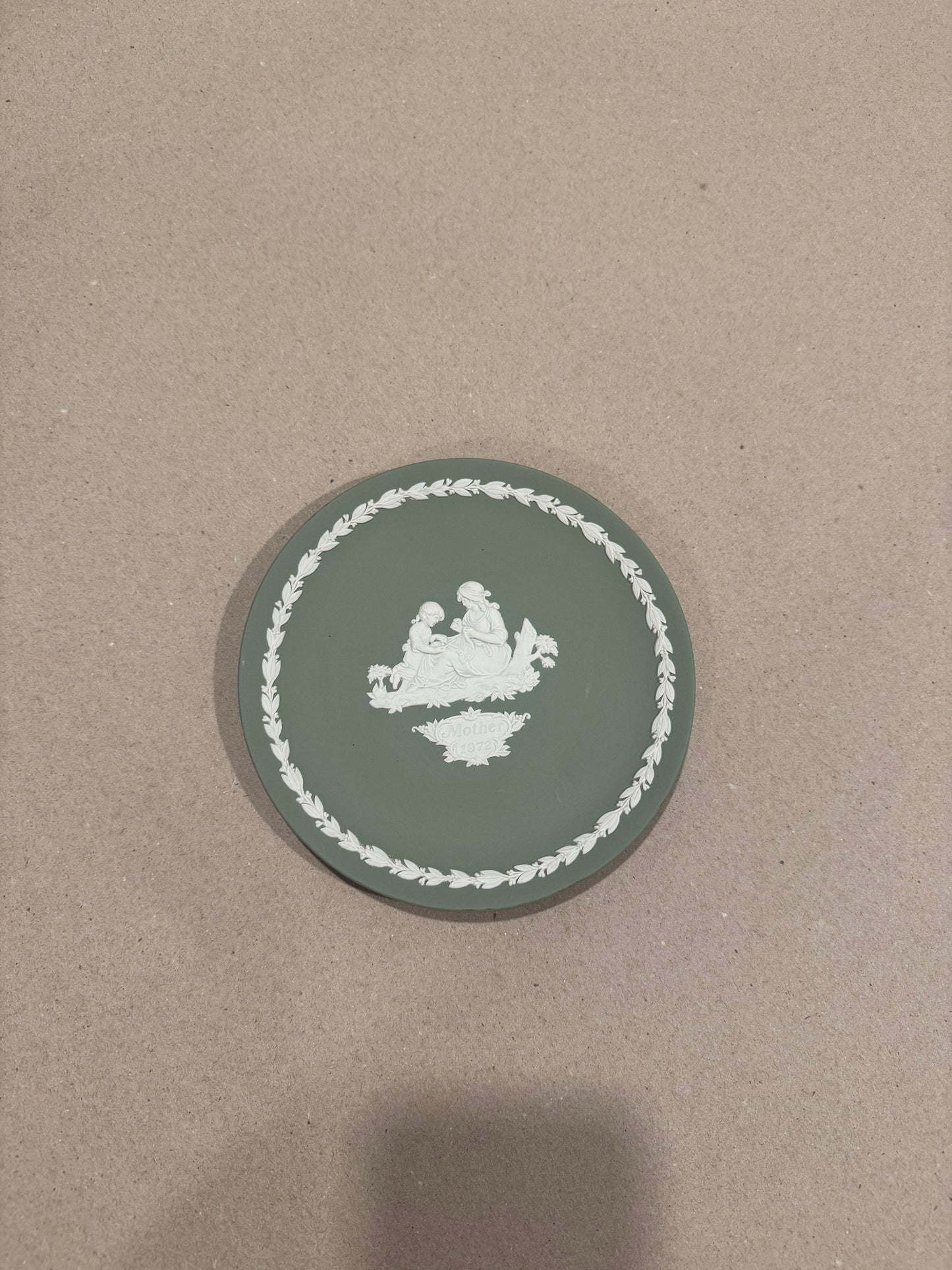 Wedgwood Jasperware Mother’s Plate (1972)