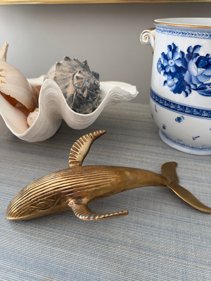 Vintage Brass Large 12.5” Lobster