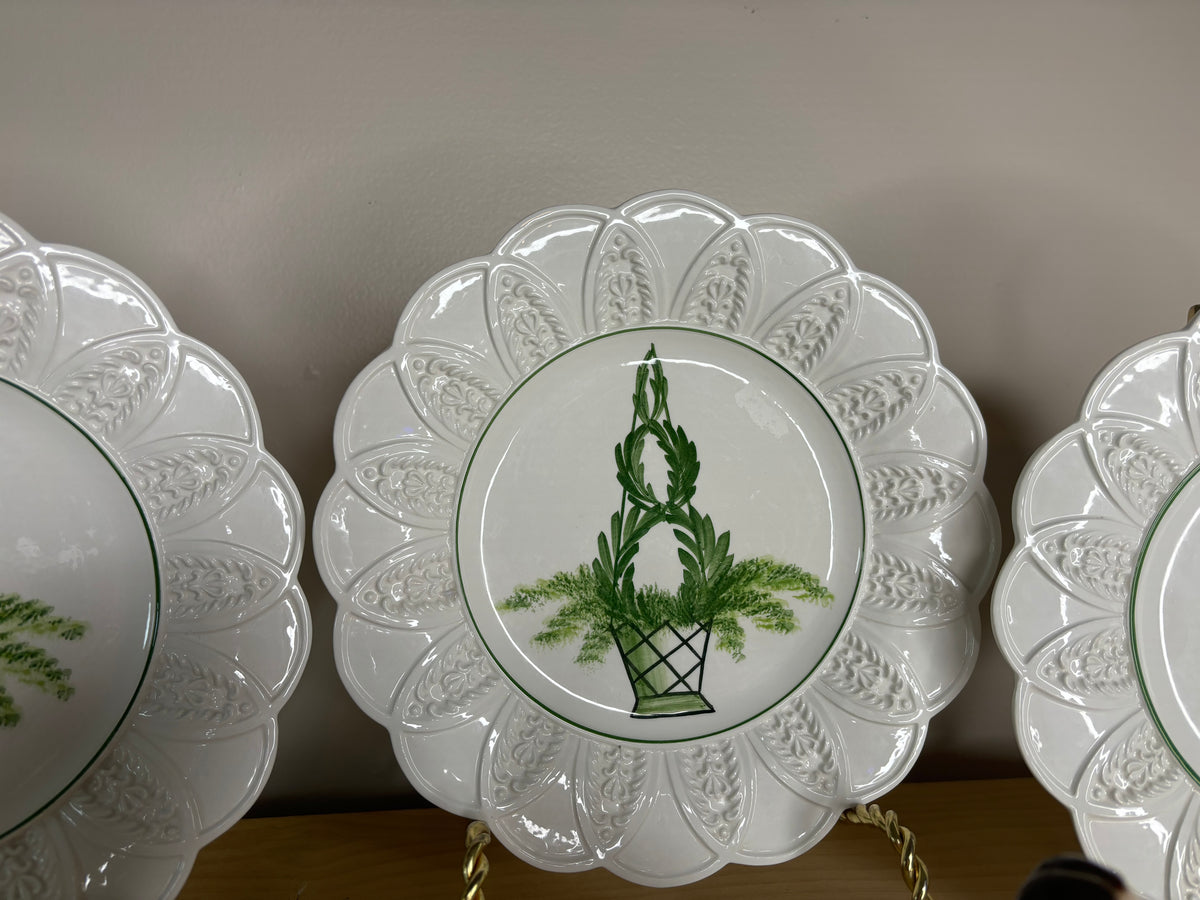 Lovely Trio of Italian Topiary plates! – Lillian Grey
