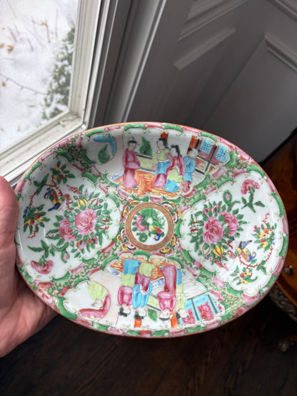 Antique Rose Famille Bowl