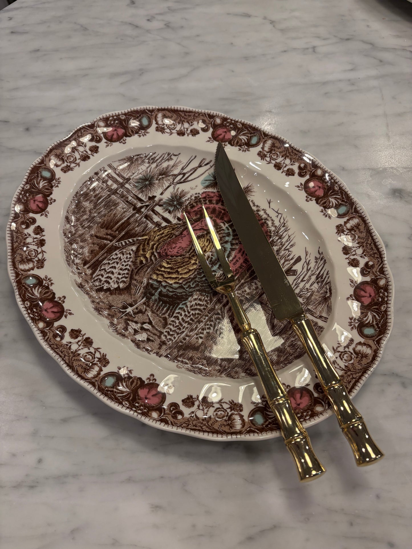 Johnson Brothers "His Majesty" Turkey Platter