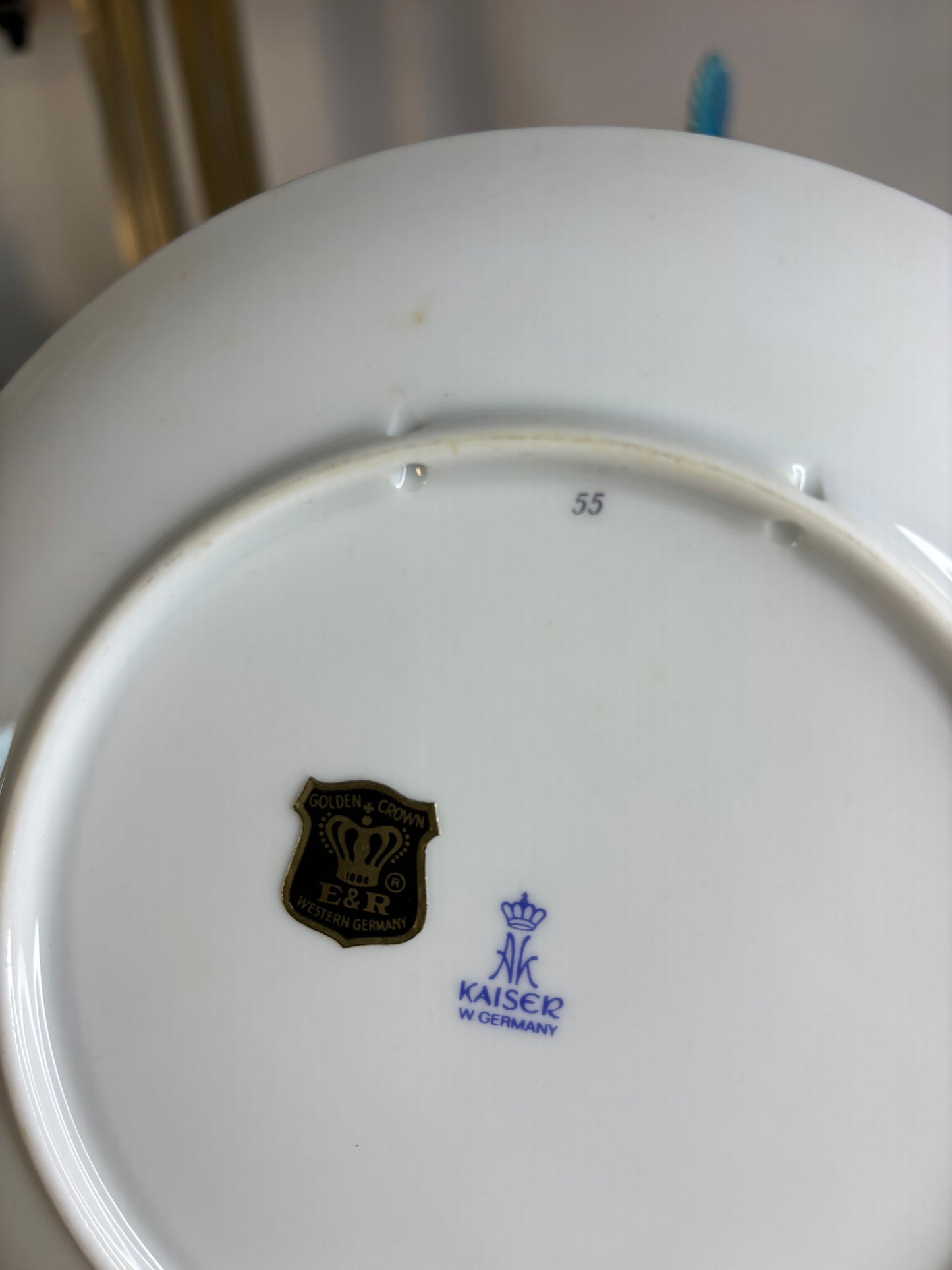 Collectible mare and foal plate!