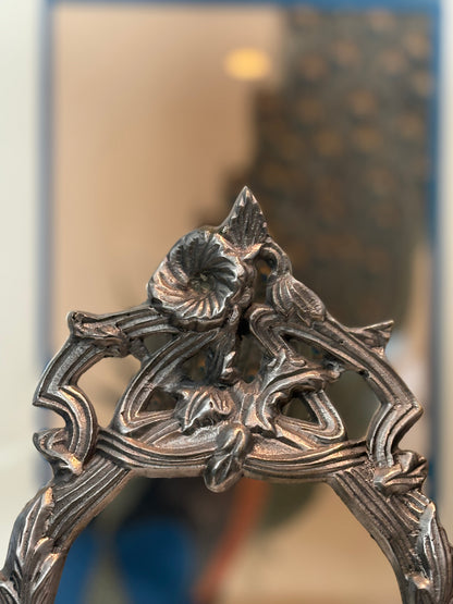 Live 2/1 Large Silver Finish Display Stand