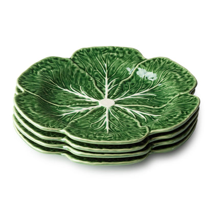 Green Cabbage Ceramic Dinner Plate | 11in