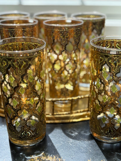 Set (8) Culver “Valencia” Tumblers