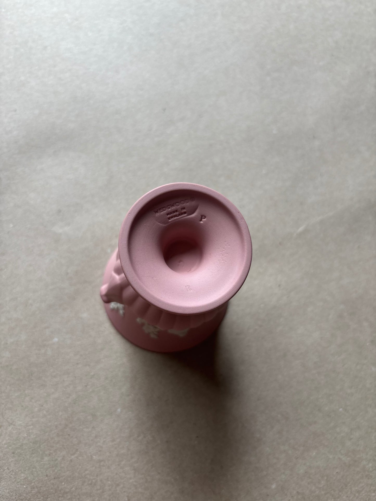 Reserved pink small urn