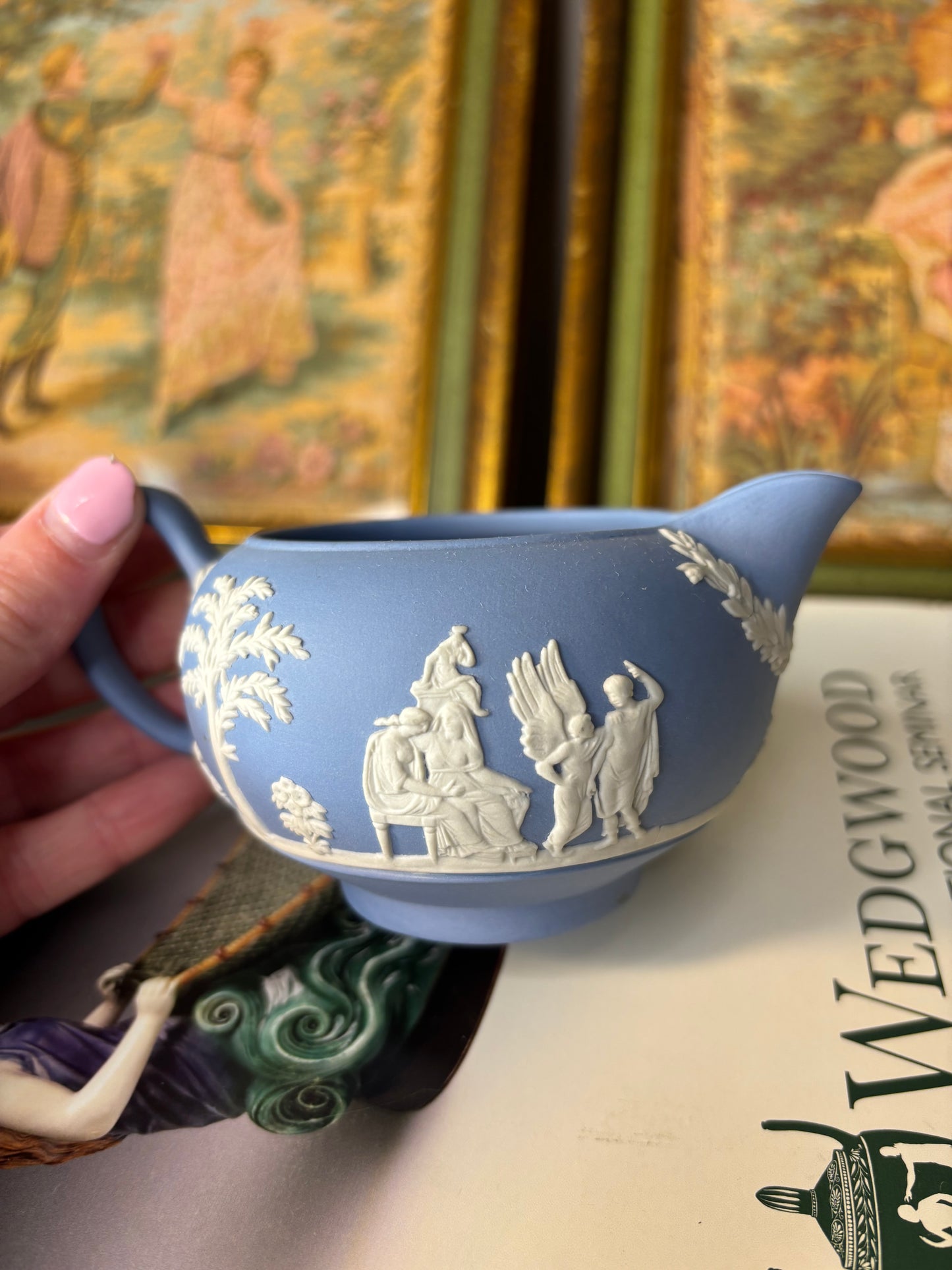 Wedgwood Jasperware creamer!