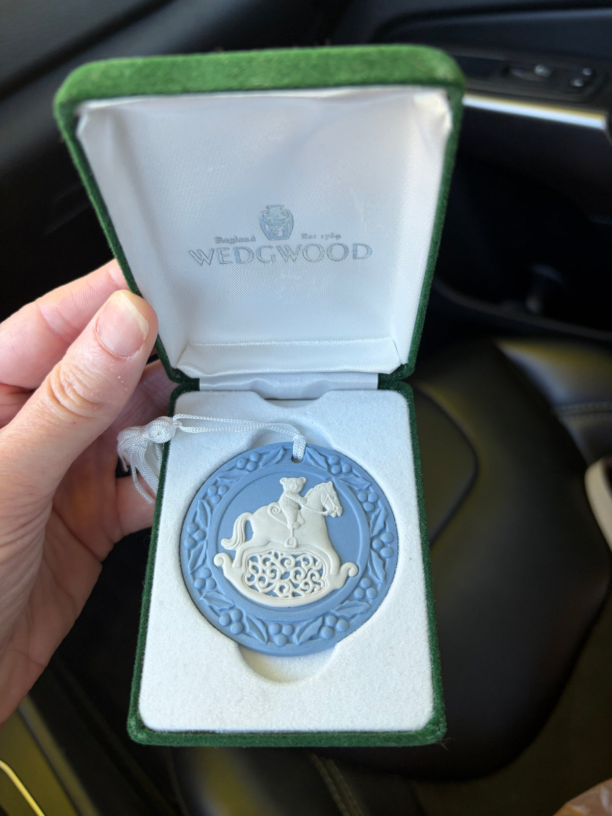 Reserved! Wedgwood ornament!